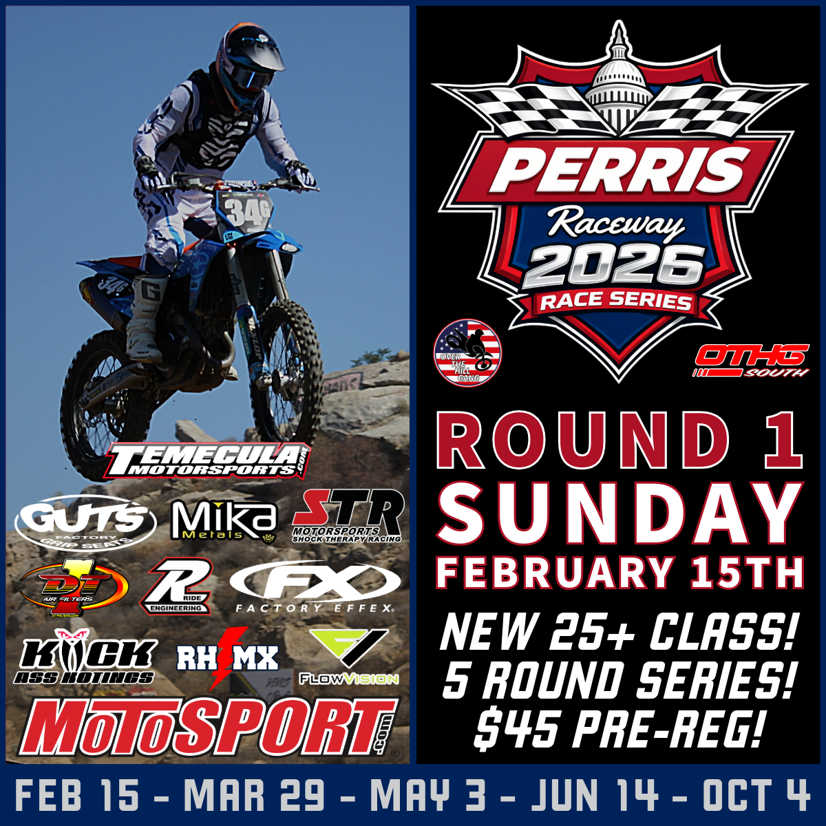 Perry Raceway 2026 Season Opener! | Perris Raceway - Over The Hill Gang